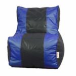 Stylecraft Sofa Gamer Chair Bean Bag, Black and Blue