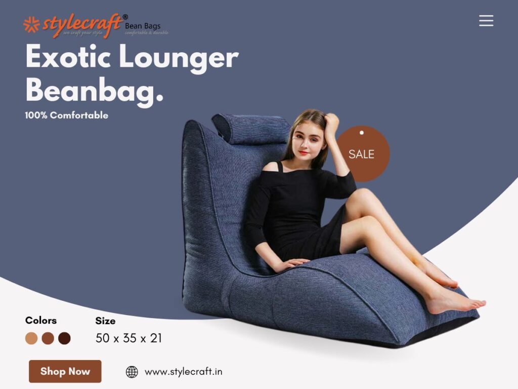 lounger bean bag post